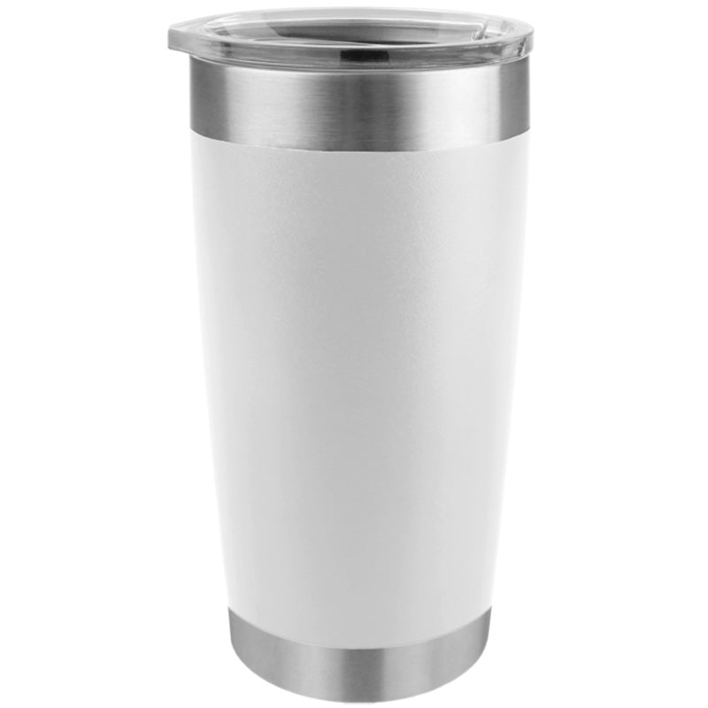 Tempercraft Stainless Steel Insulated Tumbler 20oz - White