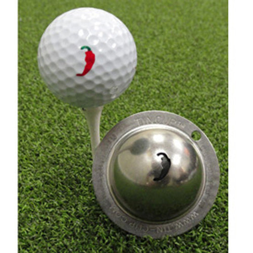 Tin Cup Golf Ball Marker - Chilli Pepper