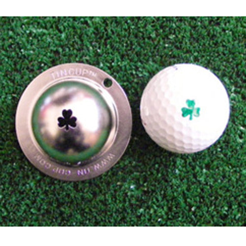 Tin Cup Golf Ball Marker - Shamrock