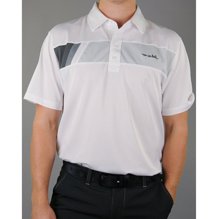 Travis Mathew Brando Golf Shirt - White