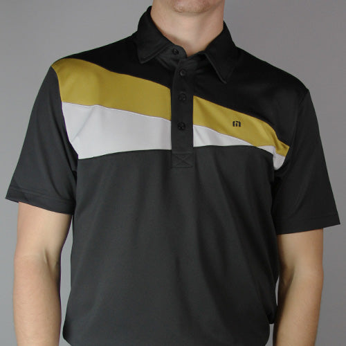 Travis Mathew Folsom Polo - Black