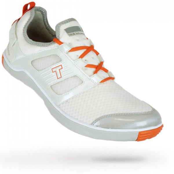 True Linkswear True Lyt Breathe Golf Shoes - Mens White/Salmon