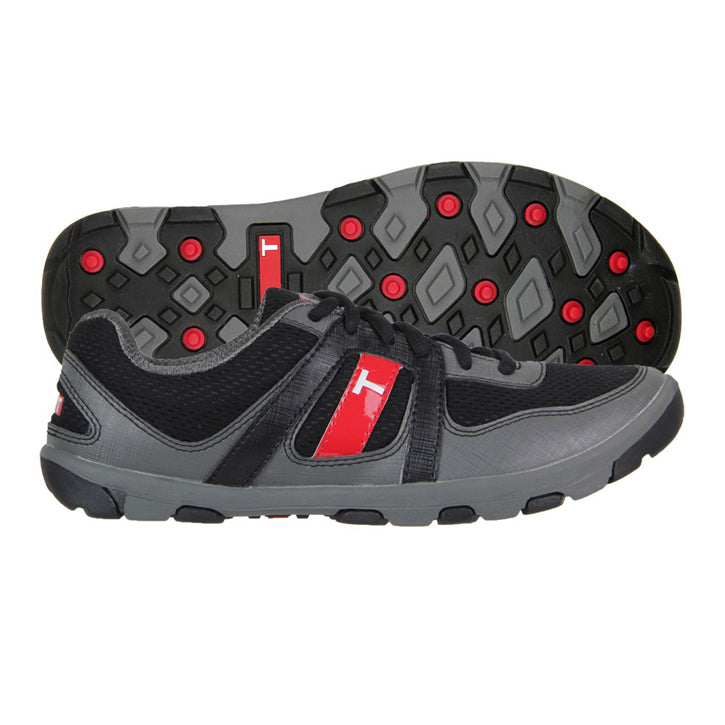 True Linkswear True Padwan Junior Golf Shoes - Black/Charcoal