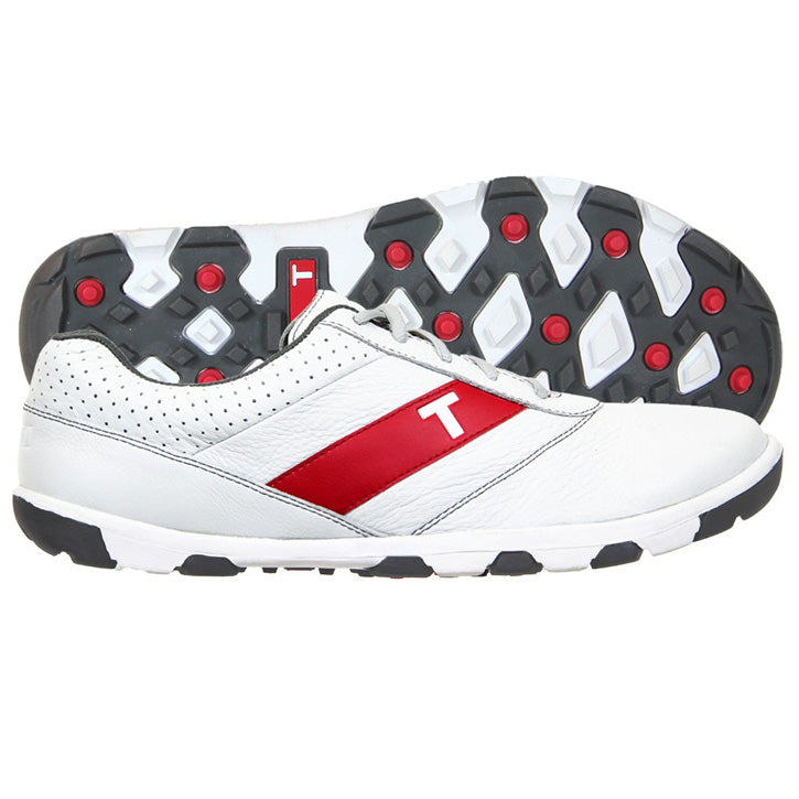 True Linkswear True Proto Golf Shoes - White/Charcoal