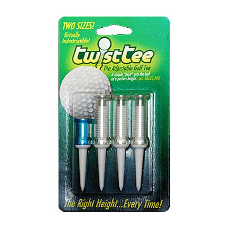 TwisTee Adjustable Golf Tees (4 pack)