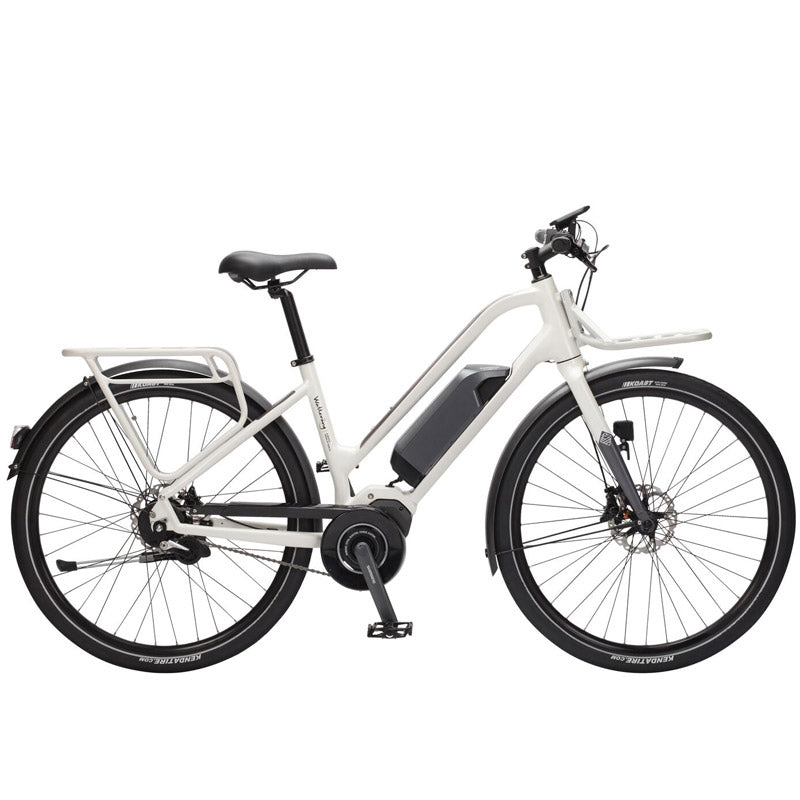 Wallerang M.02 Step Thru Smart Electric Bicycle - White