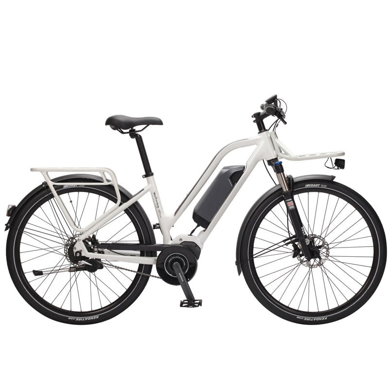 Wallerang M.02 X Step Thru Smart Electric Bicycle - White