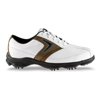 Callaway 2013 C-Tech Saddle Mens Wide Golf Shoe - White Brown