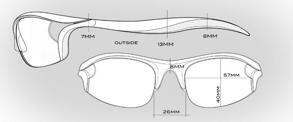 kaenon golf sunglasses frame materials