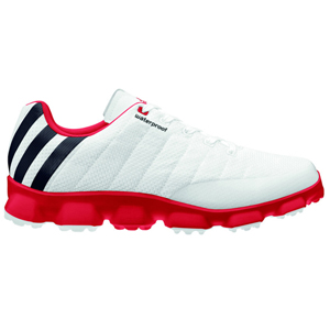 tjener erosion En eller anden måde Adidas 2013 CrossFlex Golf Shoes - Mens White/Red at InTheHoleGolf.com