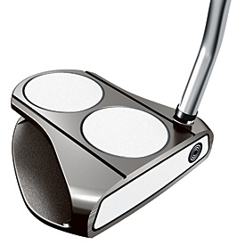 Odyssey White Ice 2 Ball V-Line Putter at InTheHoleGolf.com