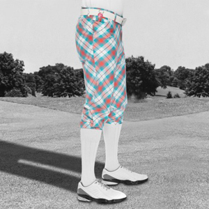 Royal & Awesome Mens Golf Knickers - Well Plaid Tartan at