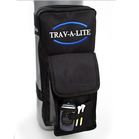 Trav-A-Lite golf sold travel bag with rolling wheels