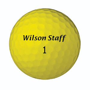 Wilson Duo Optix Nfl Golf Balls - Yellow - Jacksonville Jaguars