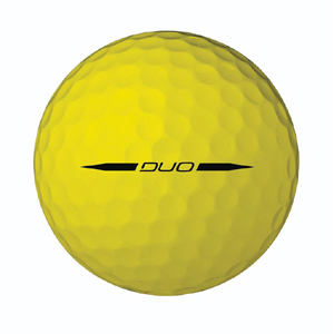 Wilson Duo Optix NFL Golf Balls - Yellow - San Francisco 49ers