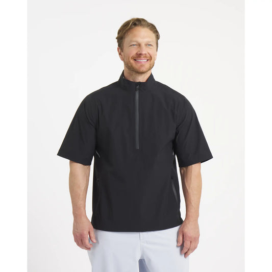 Sun Mountain Stratus SS Quarter-Zip - Men's - Black