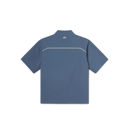 Sun Mountain Stratus SS Quarter-Zip - Men's - Blue Fin
