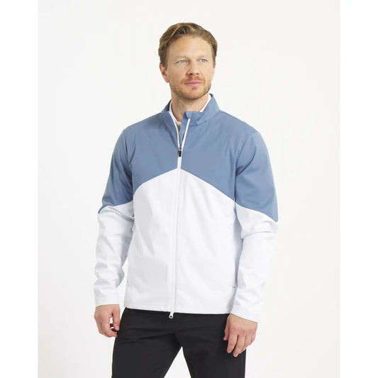 Sun Mountain Weatherflex Jacket - Men's - Arctic Ice-Blue Fin