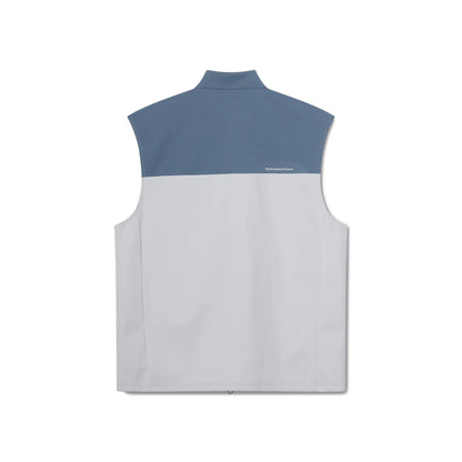 Sun Mountain Weatherflex Vest - Men's - Blue Fin-White