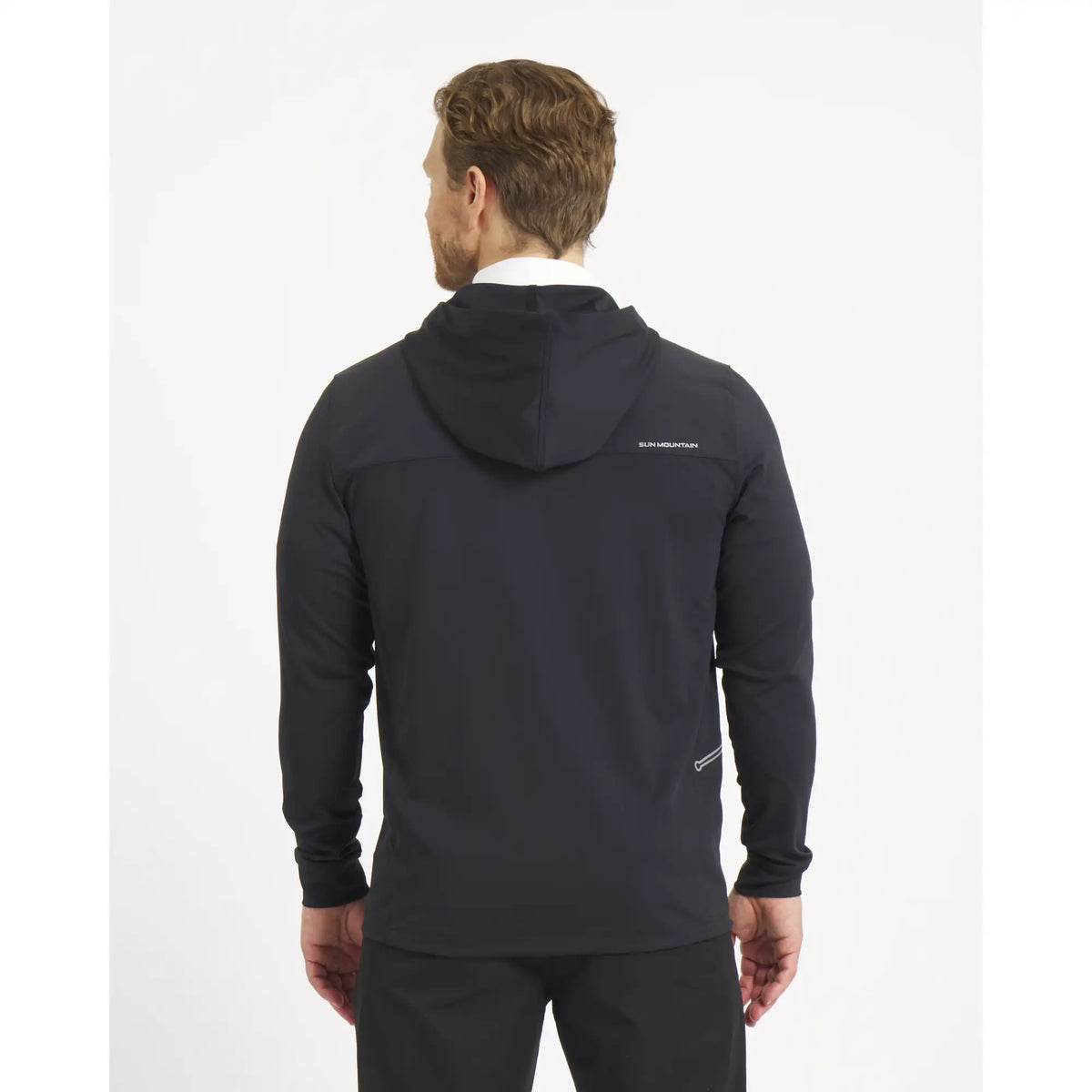Sun Mountain Tech Plus Full-Zip Hoodie - Men's - Black