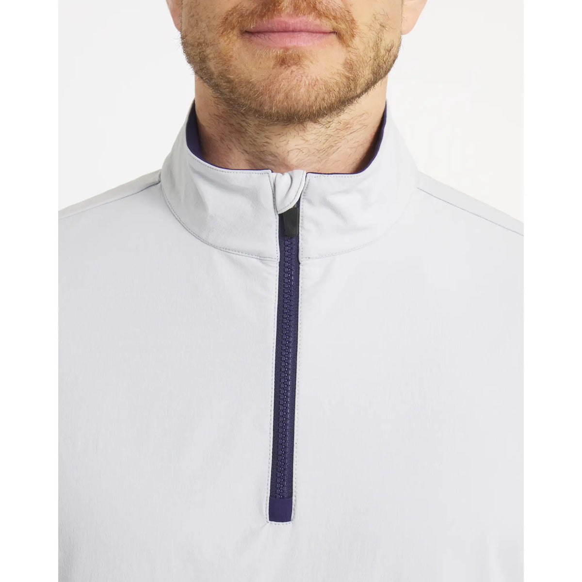 Sun Mountain Tech Plus Quarter-Zip - Men's - Navy-Arctic Ice