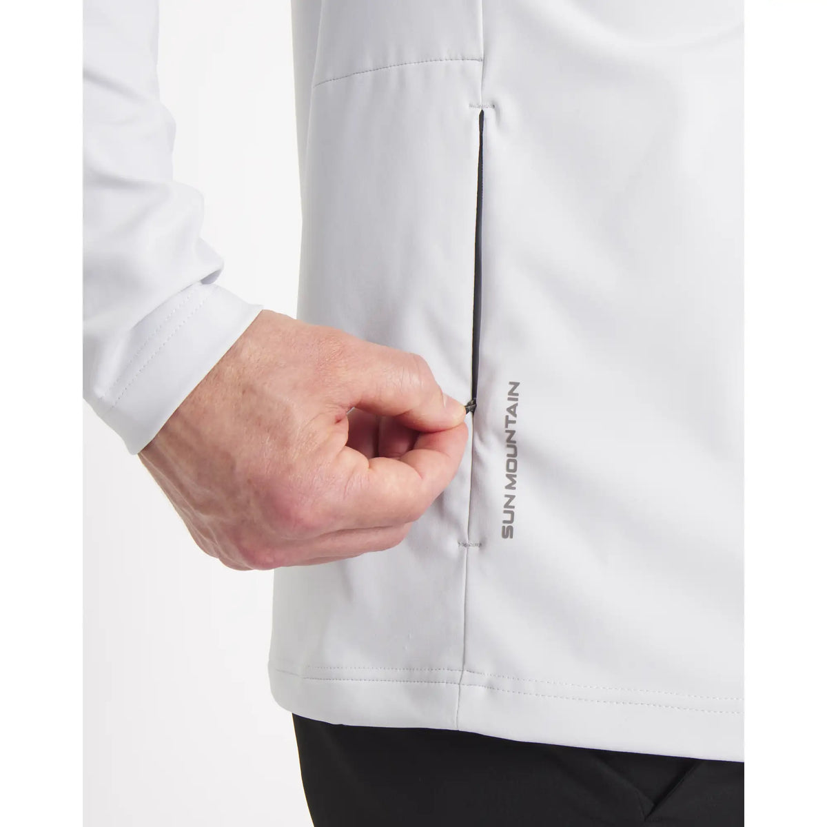 Sun Mountain Tech Hoodie - Men's - Arctic Ice