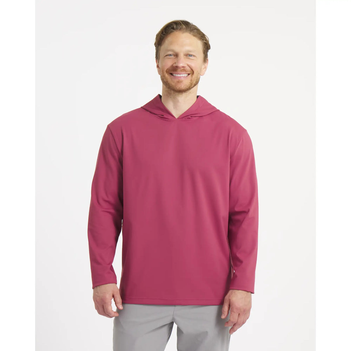 Sun Mountain Tech Hoodie - Men's - Rosewood