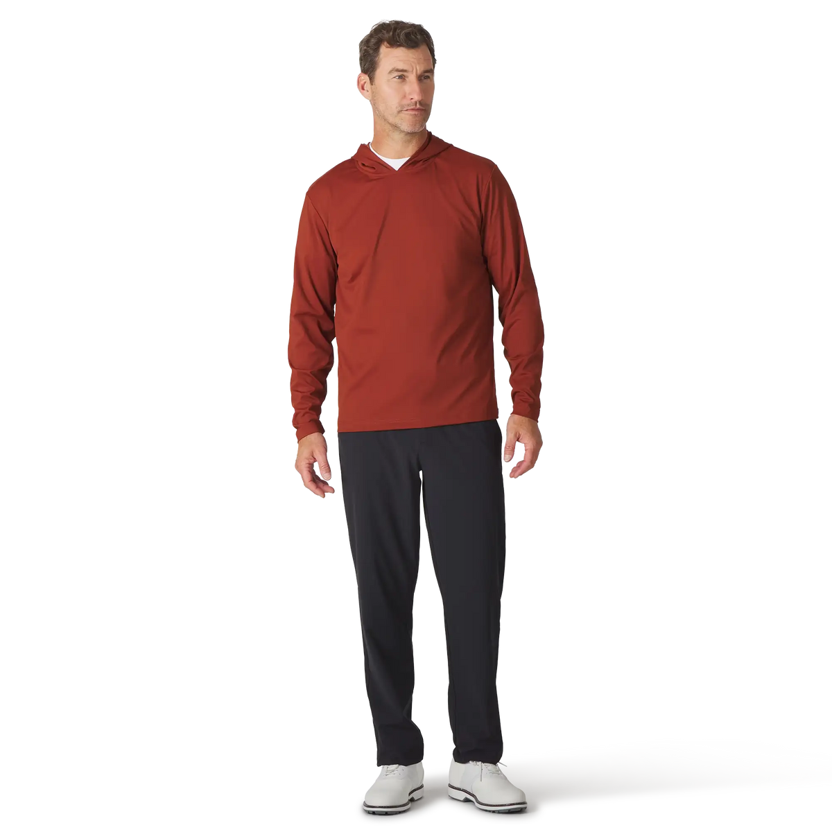 Sun Mountain Tech Hoodie - Men's - Brick