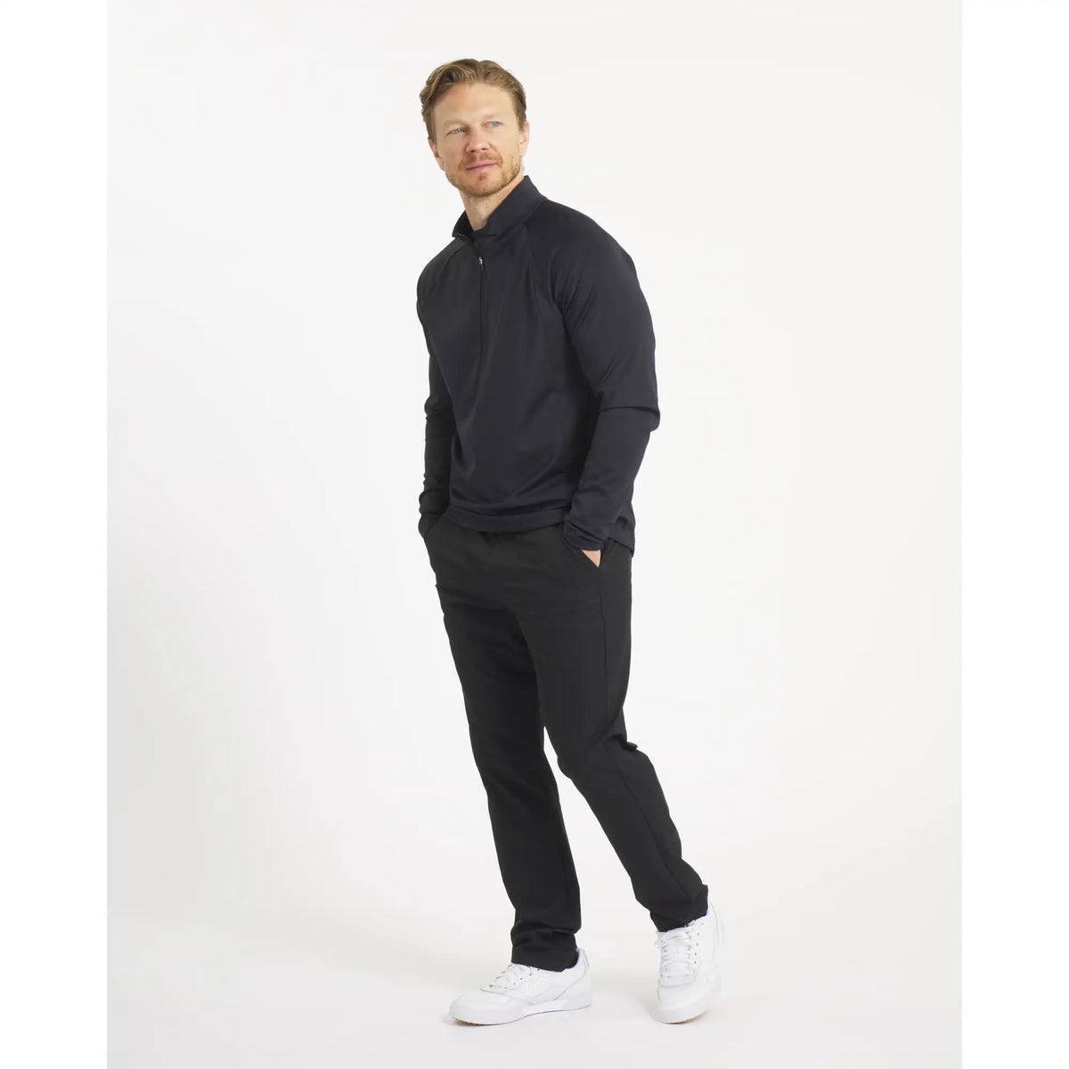 Sun Mountain Tech Quarter-Zip - Men's - Black
