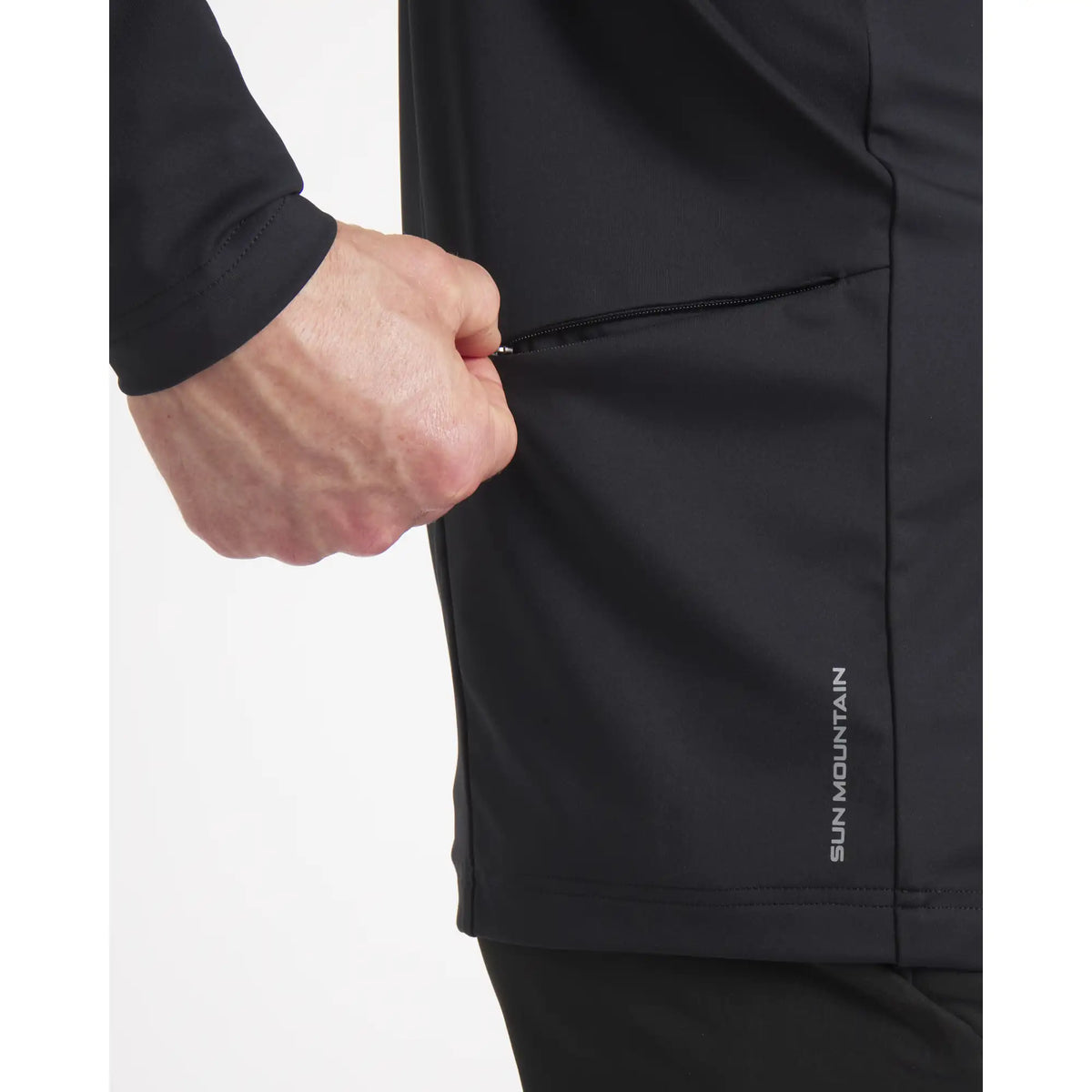 Sun Mountain Tech Quarter-Zip - Men's - Black