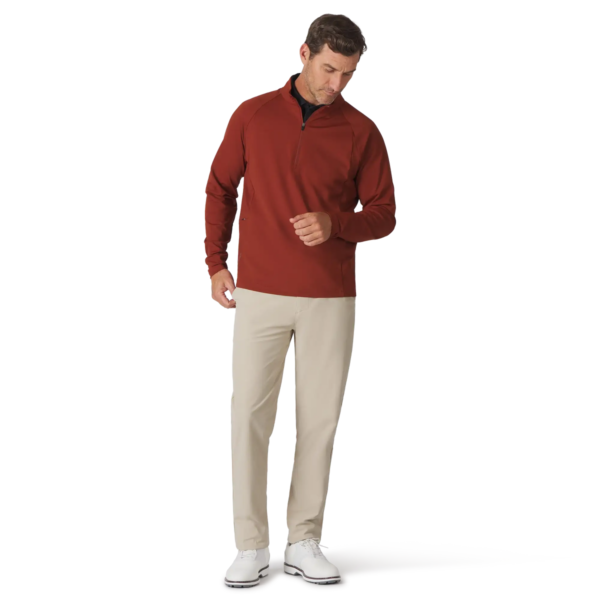 Sun Mountain Tech Quarter-Zip - Men's - Brick