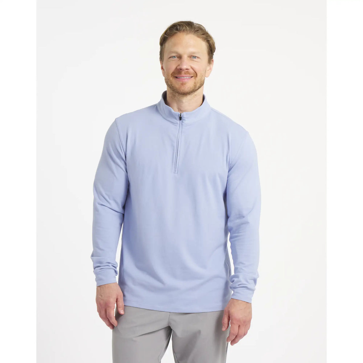 Sun Mountain Everyday Quarter-Zip - Men's - Blue Blizzard