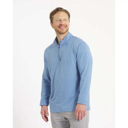 Sun Mountain Everyday Quarter-Zip - Men's - Blue Shadow