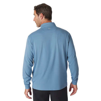 Sun Mountain Second Layer II Quarter-Zip - Men's - Blue Fin