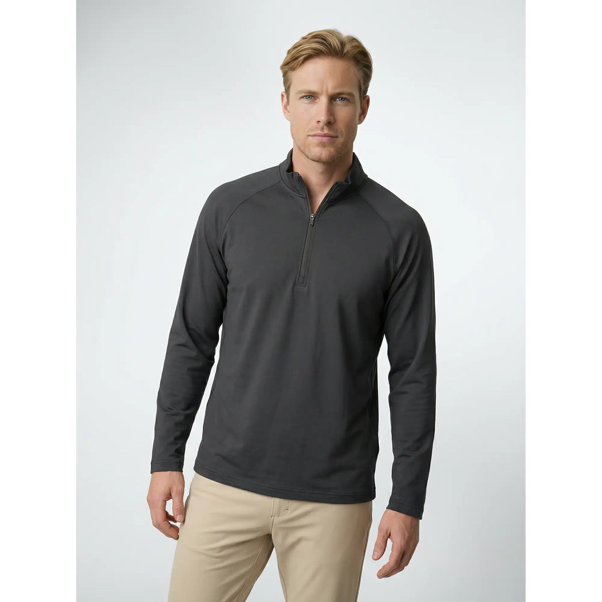 Sun Mountain Second Layer II Quarter-Zip - Men's - Steel