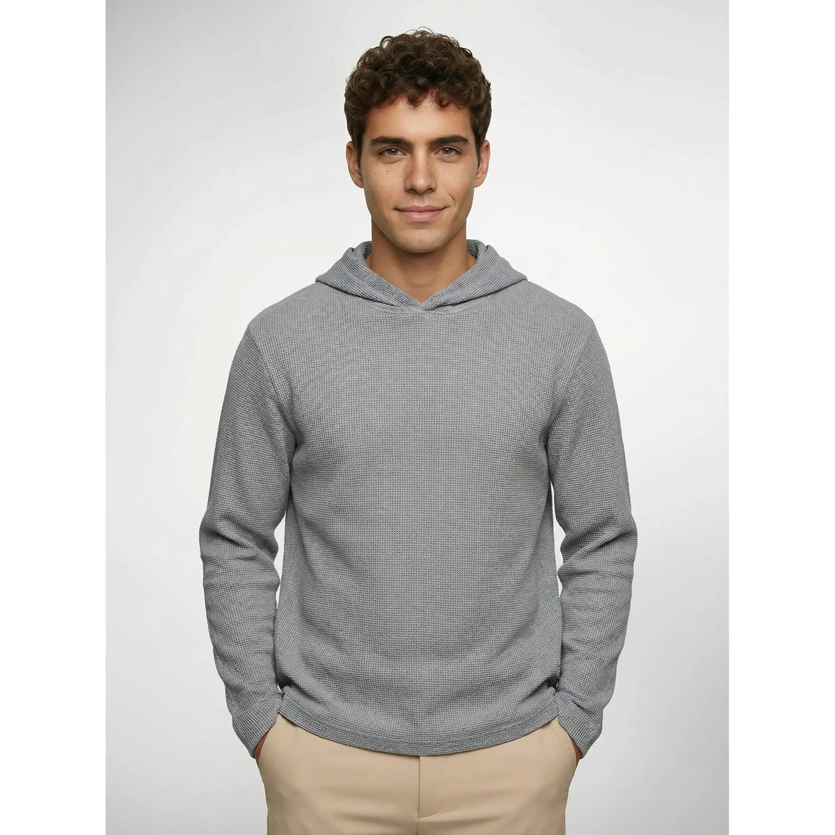 Sun Mountain Coastal Hoodie - Men's - Neutral Gray
