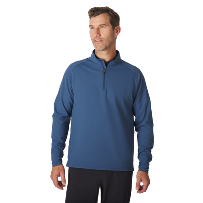 Sun Mountain Motcha Quarter-Zip - Men's - Dark Denim
