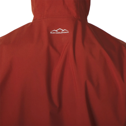 Sun Mountain Monsoon Hooded Jacket - Men's - Brick