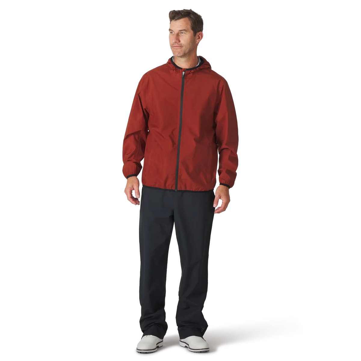 Sun Mountain Monsoon Hooded Jacket - Men's - Brick