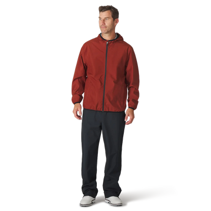 Sun Mountain Monsoon Hooded Jacket - Men's - Brick