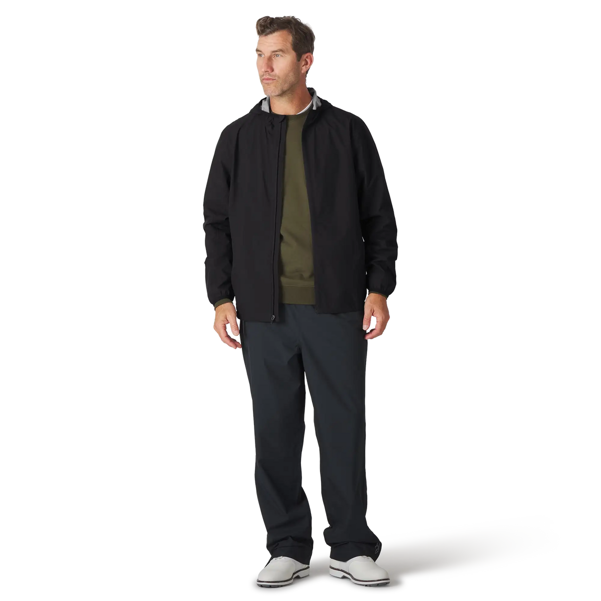 Sun Mountain Monsoon Hooded Jacket - Men's - Black