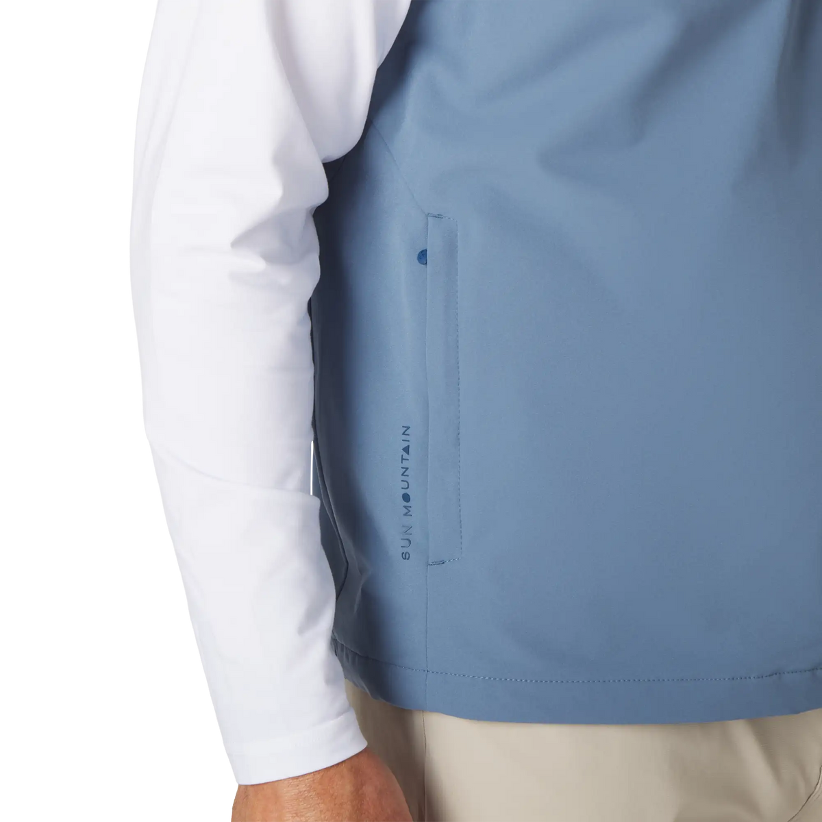 Sun Mountain Peak Vest - Men's - Blue Fin