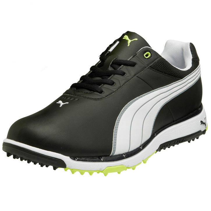 Puma Fass Grip 2.0 Mens Golf Shoes - Black/White