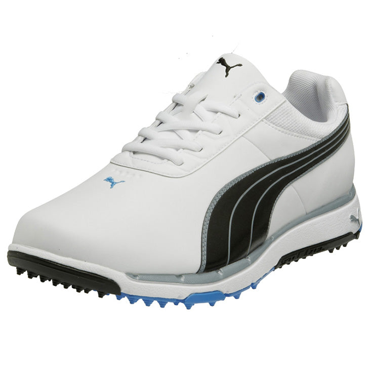 Puma Fass Grip 2.0 Mens Golf Shoes - White/Black
