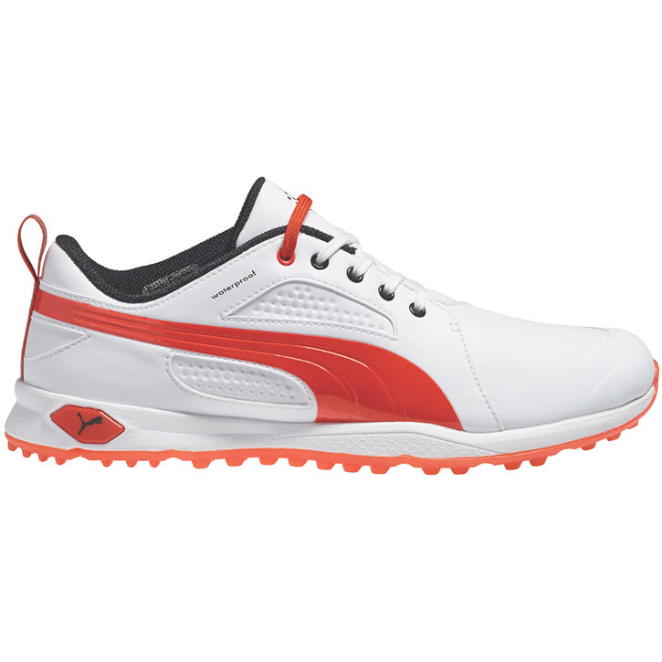 Puma BioFly Mens Golf Shoes - White/Red