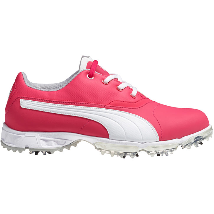 Puma BioPro Womens Golf Shoes - Raspberry/White