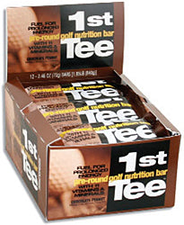 1st Tee Pre Round Golf Nutrition Bars (12 Pack)
