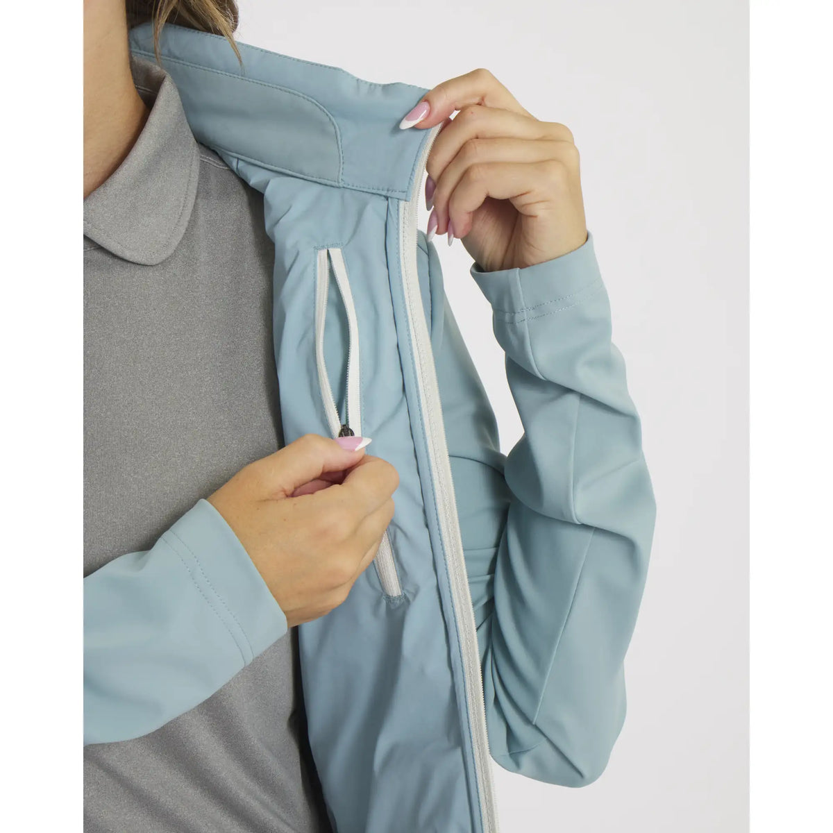 Sun Mountain Stratus Jacket - Women's - Stone Blue