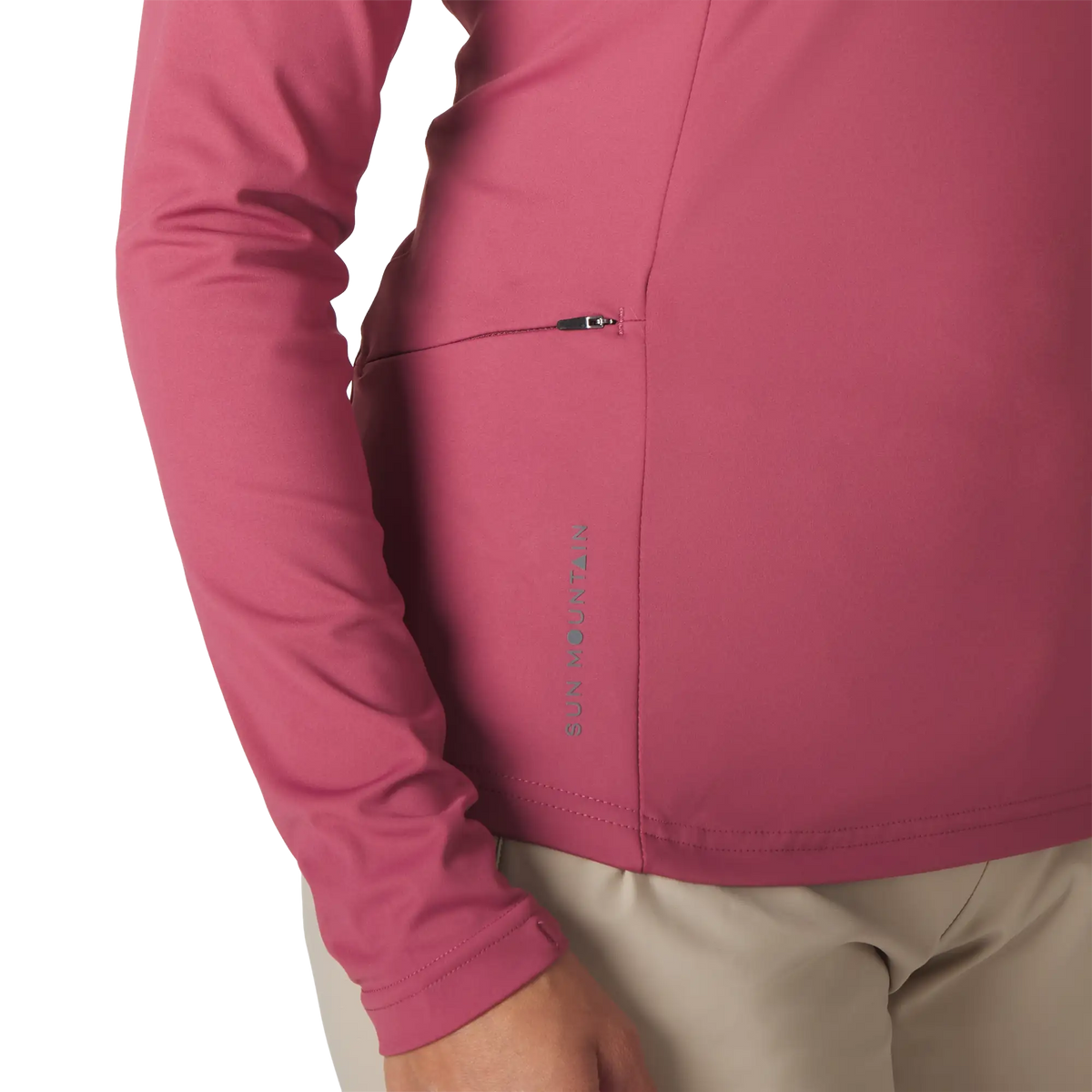 Sun Mountain Tech Quarter-Zip - Women's - Rosewood
