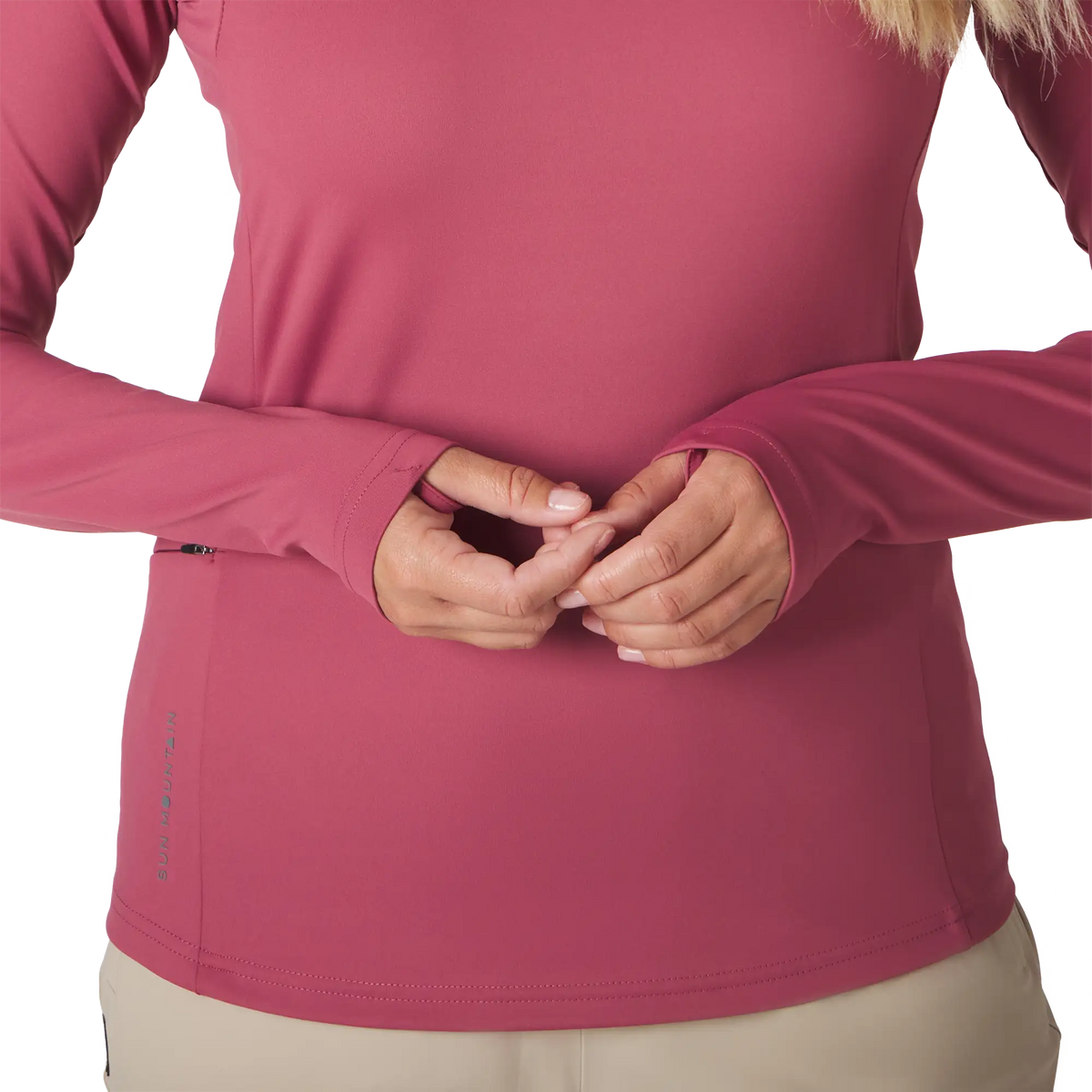 Sun Mountain Tech Quarter-Zip - Women's - Rosewood